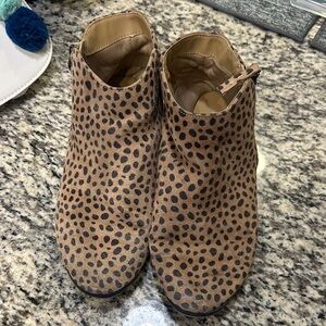 Cat & Jack Brown Spotted Kids Boots